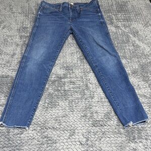Madewell Classic Blue Women's Slim Straight Jeans